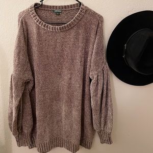 Green Oversized Sweater